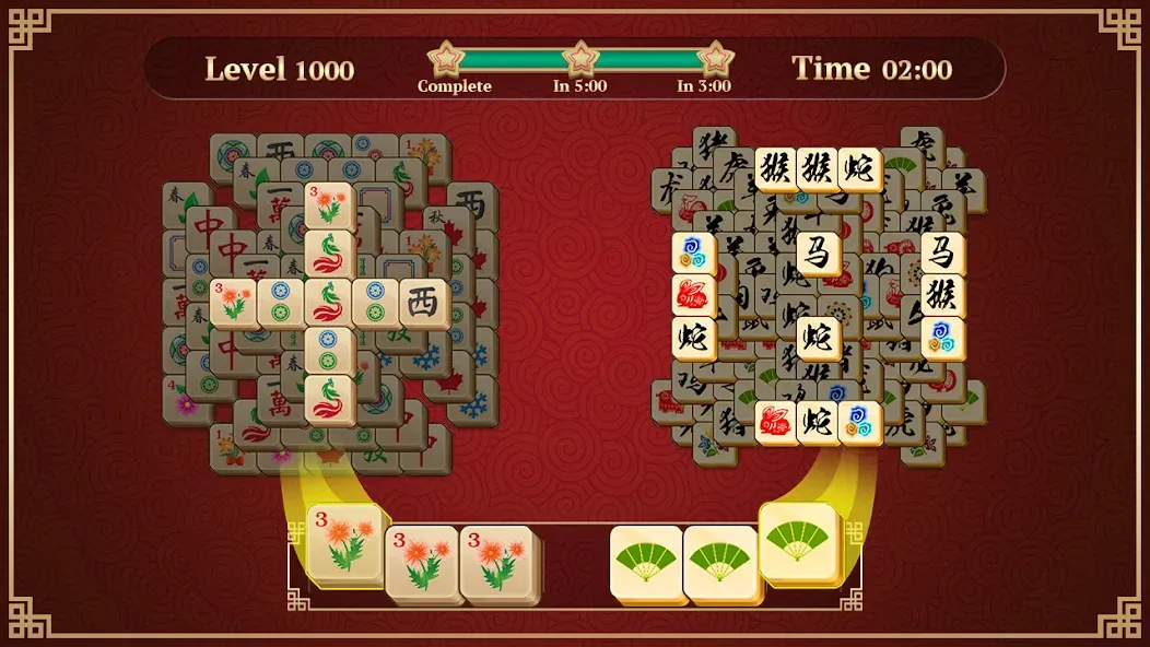 Mahjong Solitaire: 3 Tiles (Маджонг Классик)  [МОД Бесконечные деньги] Screenshot 3