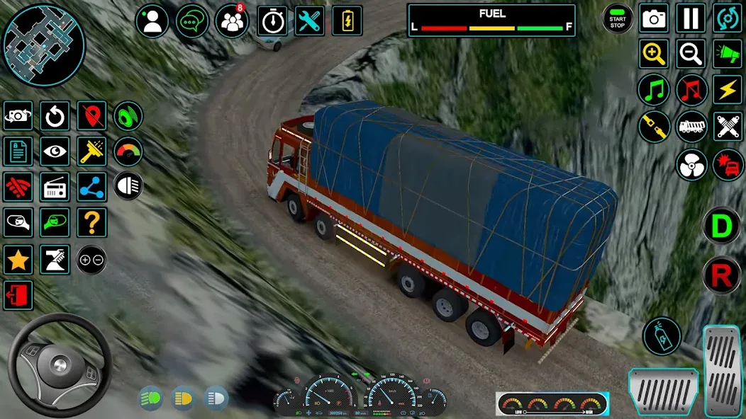 Indian Truck Offroad Cargo Sim (Индийский грузовик   )  [МОД Mega Pack] Screenshot 4