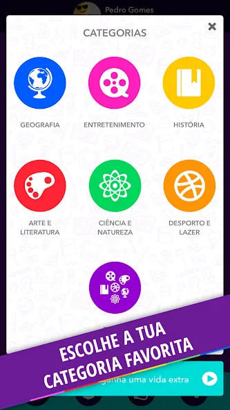 Quizit - Trivia Português (Квизит)  [МОД Бесконечные монеты] Screenshot 3