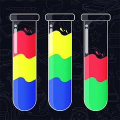 Скачать взлом Colorpuz - Water Sort Puzzle (Колорпаз)  [МОД Много денег] на Андроид