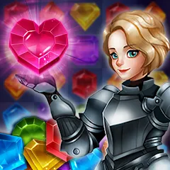 Скачать взлом Jewels of Kingdom Knights (Джуэлз оф Кингдом Найтс) [МОД Mega Pack] на Андроид