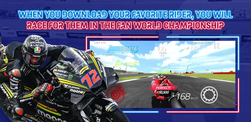 MotoGP Racing '23  [МОД Бесконечные монеты] Screenshot 4