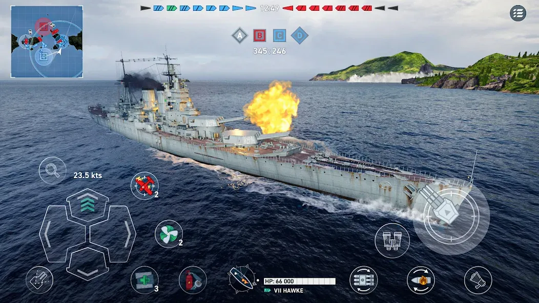 World of Warships Legends PvP (Ворлд оф Варшипс Легендс)  [МОД Mega Pack] Screenshot 5