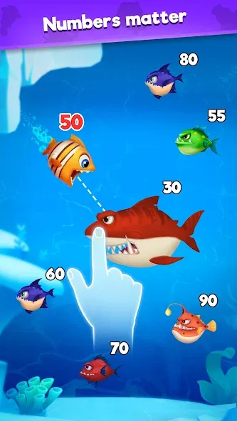 Fish Go.io - Be the fish king  [МОД Много денег] Screenshot 2