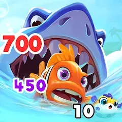 Скачать взлом Fish Go.io - Be the fish king [МОД Много денег] на Андроид