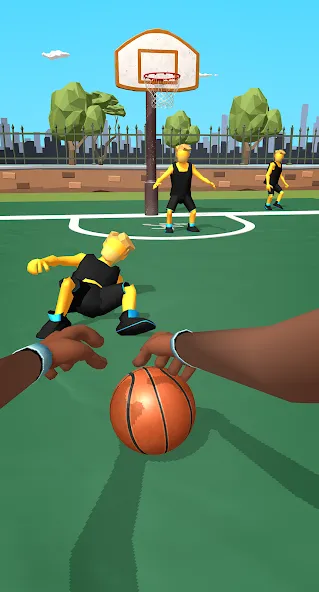 Dribble Hoops (Дрибл Хупс)  [МОД Unlocked] Screenshot 3