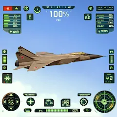 Скачать взлом Sky Warriors: Airplane Games (Скай Ворриорс)  [МОД Mega Pack] на Андроид