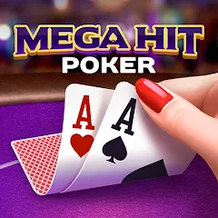 Скачать взлом Mega Hit Poker: Texas Holdem (Мега Хит Покер)  [МОД Unlimited Money] на Андроид