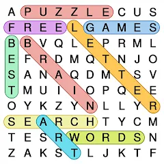 Скачать взлом Word Search: Word Find (Ворд Срч)  [МОД Все открыто] на Андроид