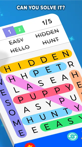 Word Search  [МОД Unlocked] Screenshot 3