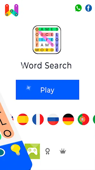 Word Search  [МОД Unlocked] Screenshot 4