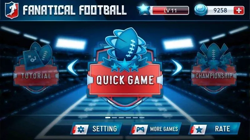 Fanatical Football (Фанатический футбол)  [МОД Unlimited Money] Screenshot 3