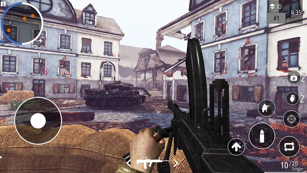 World War 2 Shooter offline (Мировая война 2 Стрелок)  [МОД Много денег] Screenshot 3