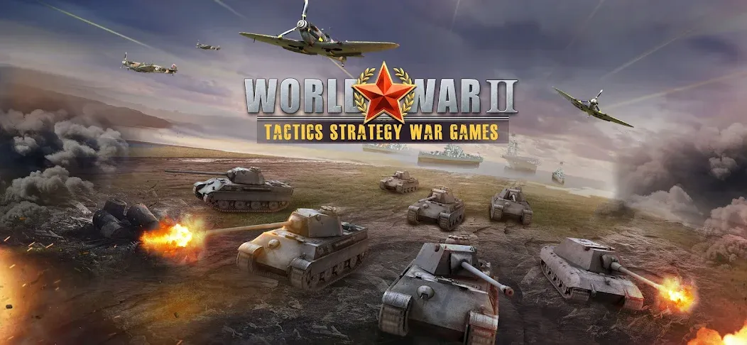 World War 2: Strategy Games (Вторая мировая война)  [МОД Unlimited Money] Screenshot 1