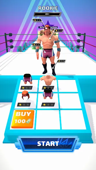 Wrestling Trivia Run (Рестлинг Тривия Ран)  [МОД Unlimited Money] Screenshot 3