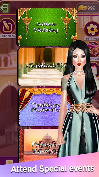 Dress Up Game-Make Up games  [МОД Много монет] Screenshot 5