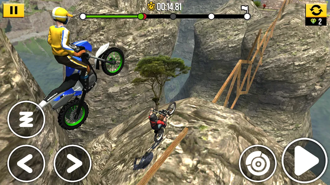 Trial Xtreme Legends (Триал Экстрим Легенды)  [МОД Menu] Screenshot 1