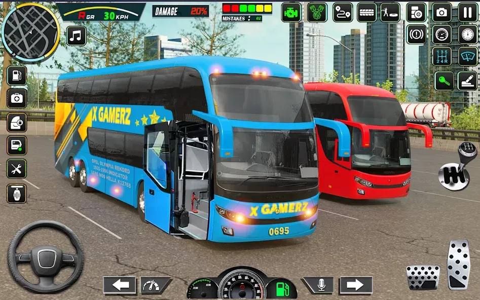 City Bus Simulator - Bus Drive  [МОД Меню] Screenshot 2