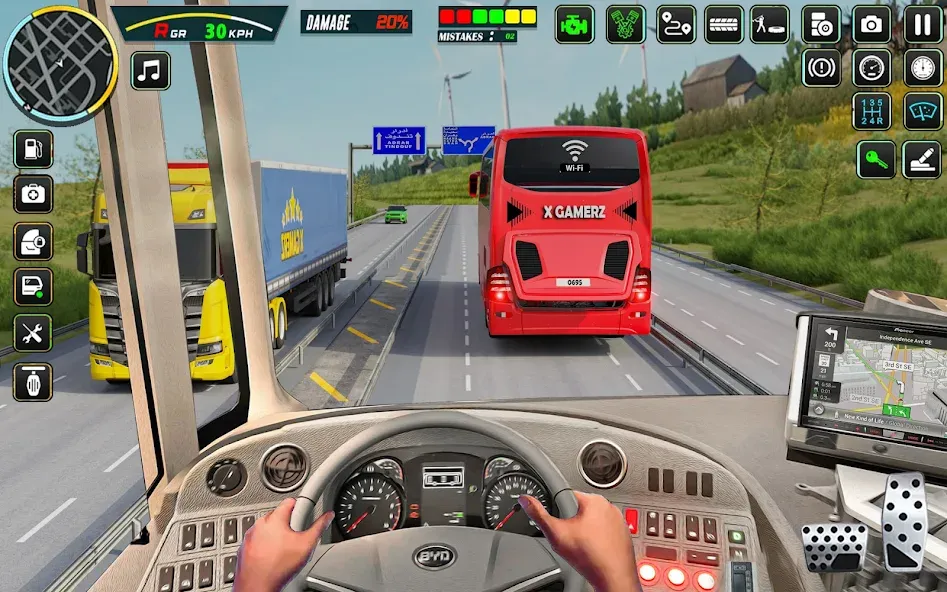 City Bus Simulator - Bus Drive  [МОД Меню] Screenshot 3