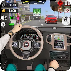 Скачать взлом City Car Driving - Car Games (Сити Кар Драйвинг) [МОД Много денег] на Андроид