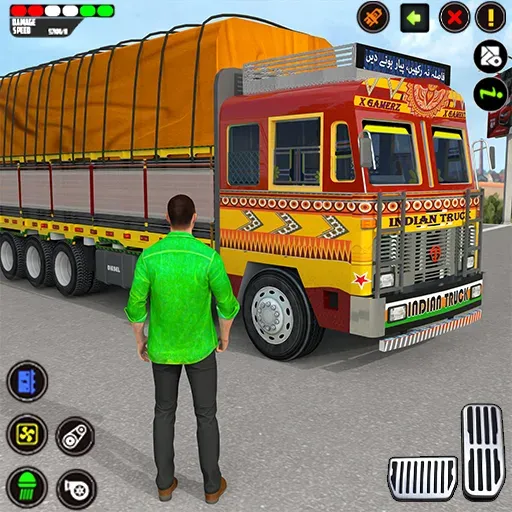 Indian Truck Drive Truck Games (Индийский грузовой симулятор)  [МОД Меню] Screenshot 1