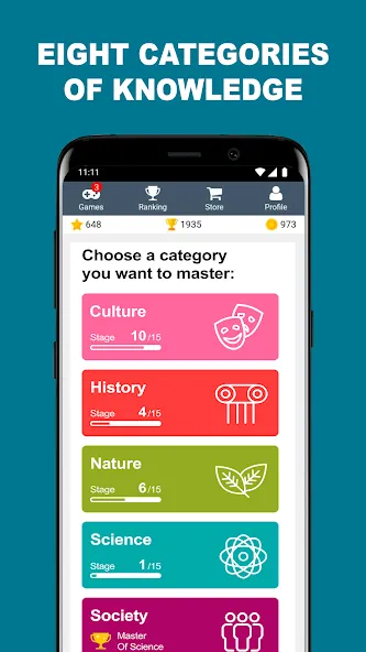 QuizzClub. Quiz & Trivia game (КвиззКлуб)  [МОД Бесконечные деньги] Screenshot 4