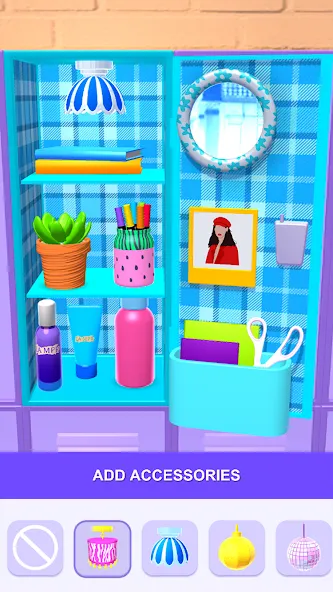 DIY Locker 3D (ДИУАЙ Локер 3Д)  [МОД Бесконечные деньги] Screenshot 4