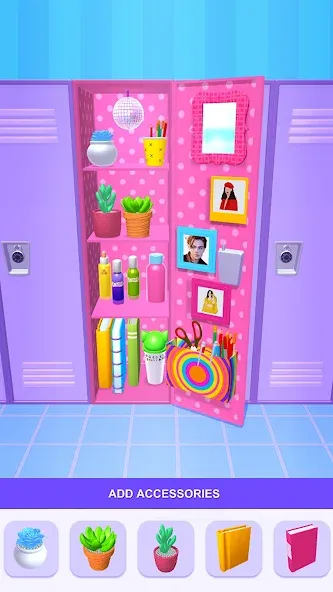 DIY Locker 3D (ДИУАЙ Локер 3Д)  [МОД Бесконечные деньги] Screenshot 5