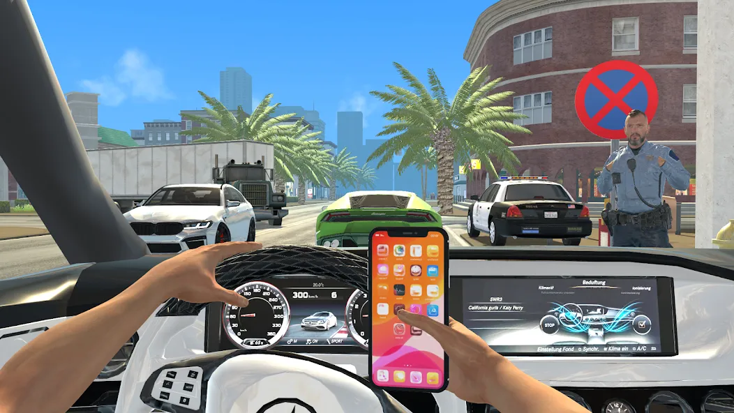 Car Simulator City Drive Game  [МОД Бесконечные деньги] Screenshot 4