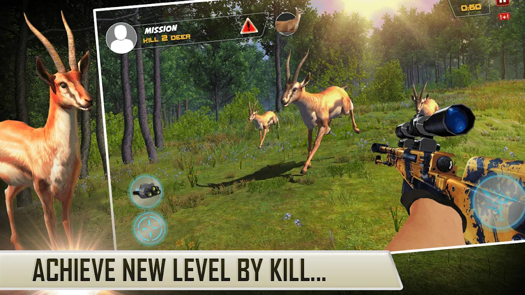 Dino Hunting Sniper Shooter 3D  [МОД Все открыто] Screenshot 4