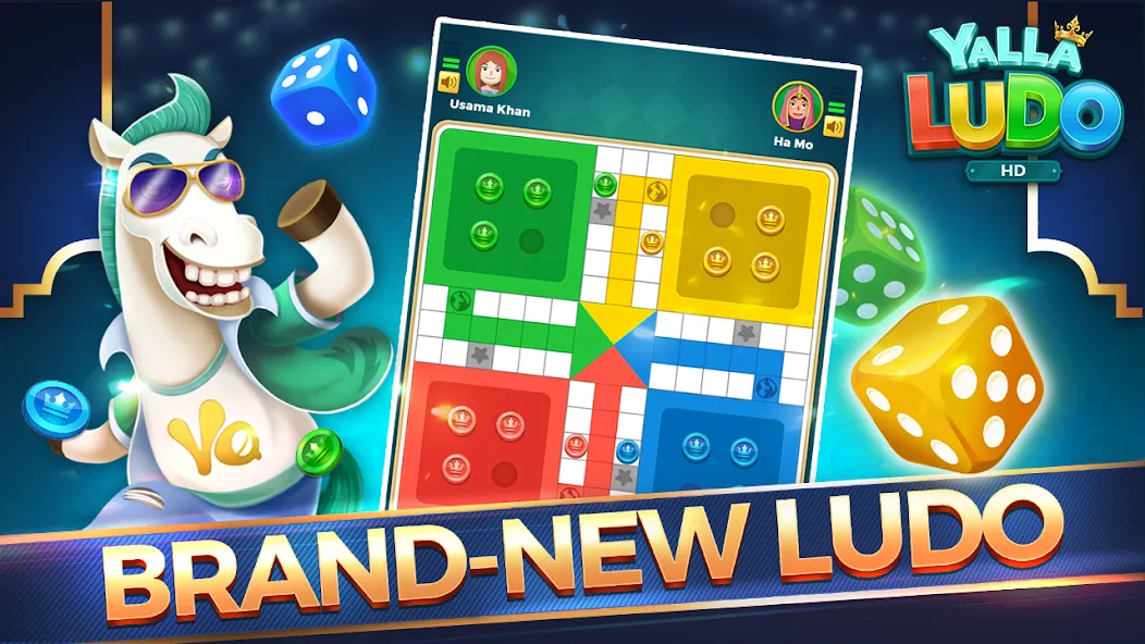 Yalla Ludo HD (Ялла Лудо )  [МОД Бесконечные деньги] Screenshot 1