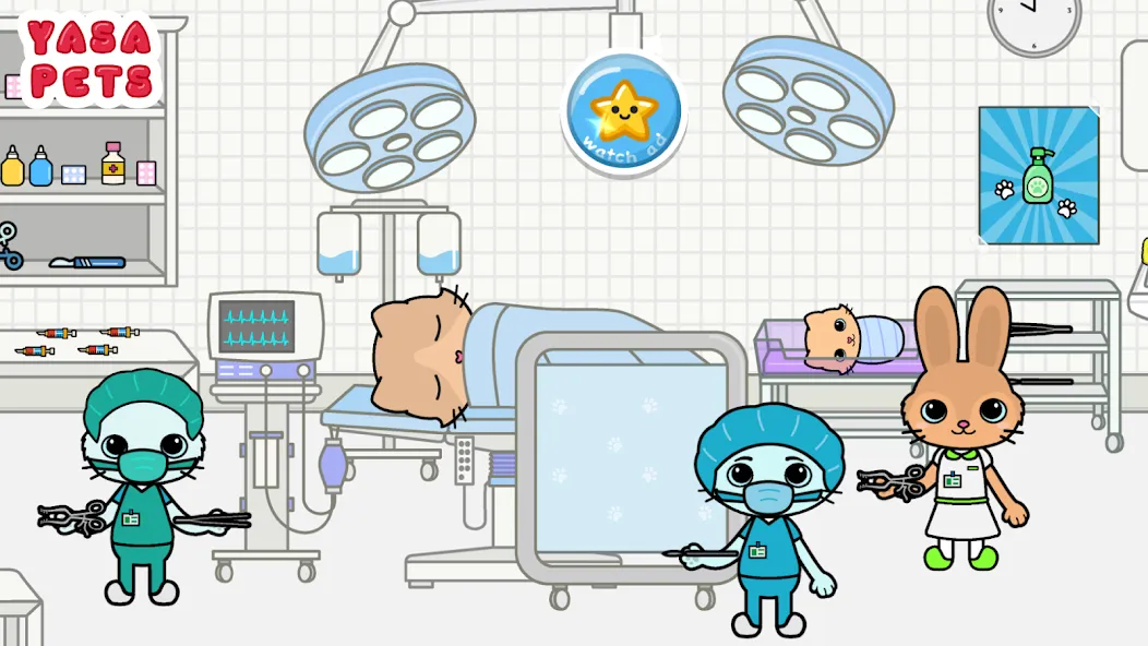 Yasa Pets Hospital (Яса Петс Хоспитал)  [МОД Меню] Screenshot 3