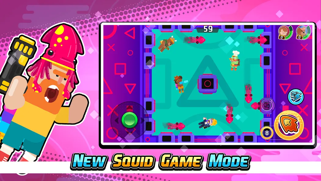 Gravity Brawl: Hero Shooter  [МОД Menu] Screenshot 4