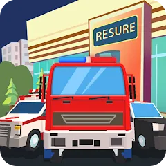 Скачать взлом Idle Rescue Tycoon (Айдл Рескью Тайкун)  [МОД Все открыто] на Андроид