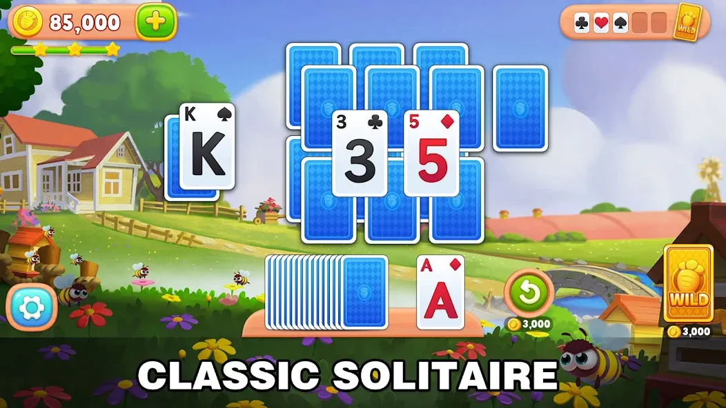 Solitaire Farm: Card Games (Соляр Фарм)  [МОД Mega Pack] Screenshot 1