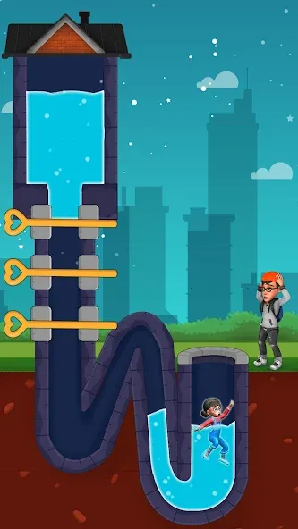 Pull The String : Nick's Quest (Пул Зе Стринг)  [МОД Много монет] Screenshot 2