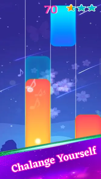 Pop Piano Fire : Magic Tiles 2 (Поп Пиано Файр)  [МОД Бесконечные монеты] Screenshot 2