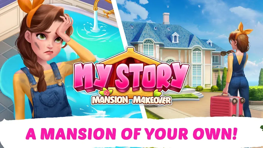 My Story - Mansion Makeover  [МОД Menu] Screenshot 1