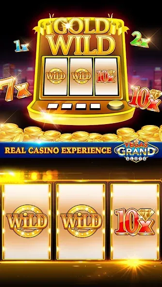 Vegas Grand Slots:Casino Games (Вегас Гранд Слоты)  [МОД Unlocked] Screenshot 2