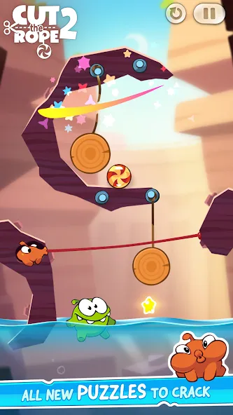 Cut the Rope 2 (Кат зе Роуп 2)  [МОД Unlimited Money] Screenshot 3