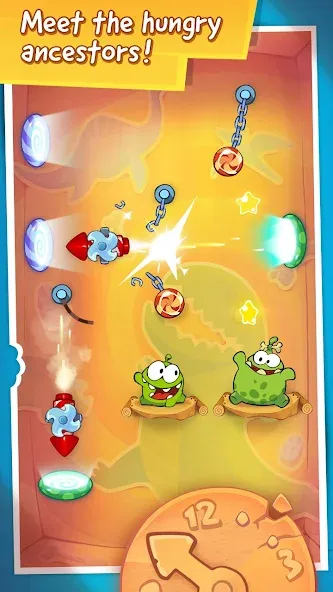 Cut the Rope: Time Travel (Сат зе Роуп)  [МОД Unlimited Money] Screenshot 4