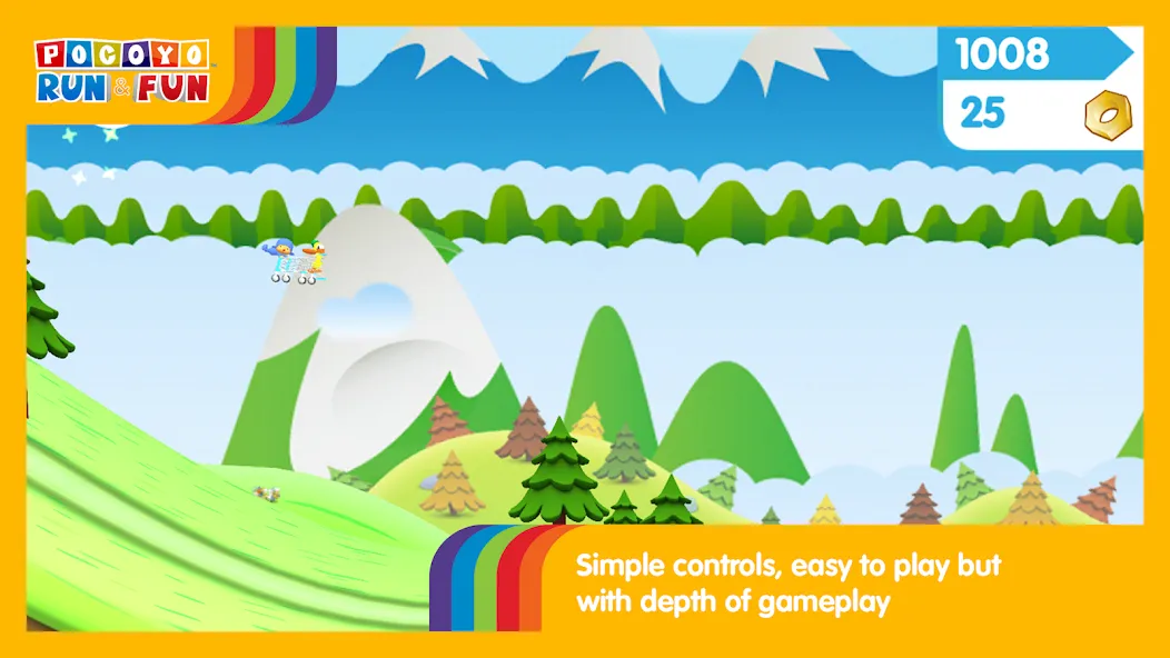 Pocoyo Run & Fun: Cartoon Jump  [МОД Unlimited Money] Screenshot 3