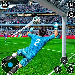 Скачать взлом Soccer Games Football 2022 [МОД Все открыто] на Андроид