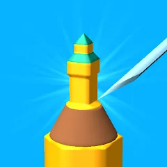 Скачать взлом Carve The Pencil (Карв зе Пенсил)  [МОД Много денег] на Андроид