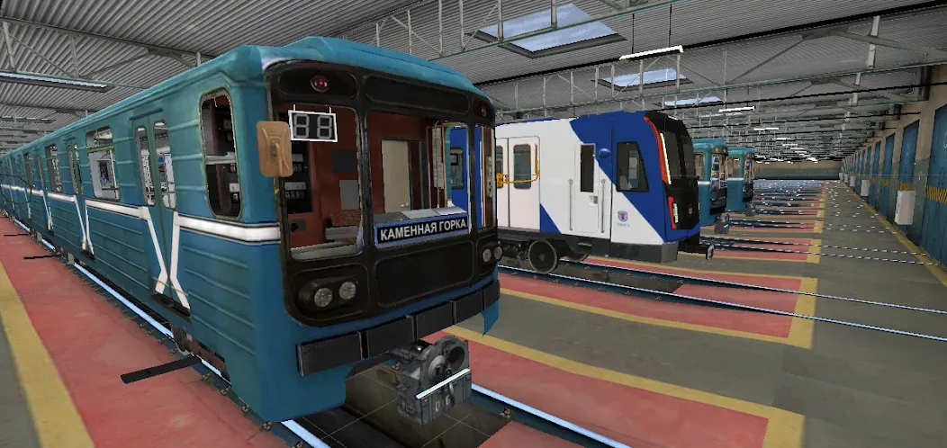 Minsk Subway Simulator  [МОД Unlocked] Screenshot 1