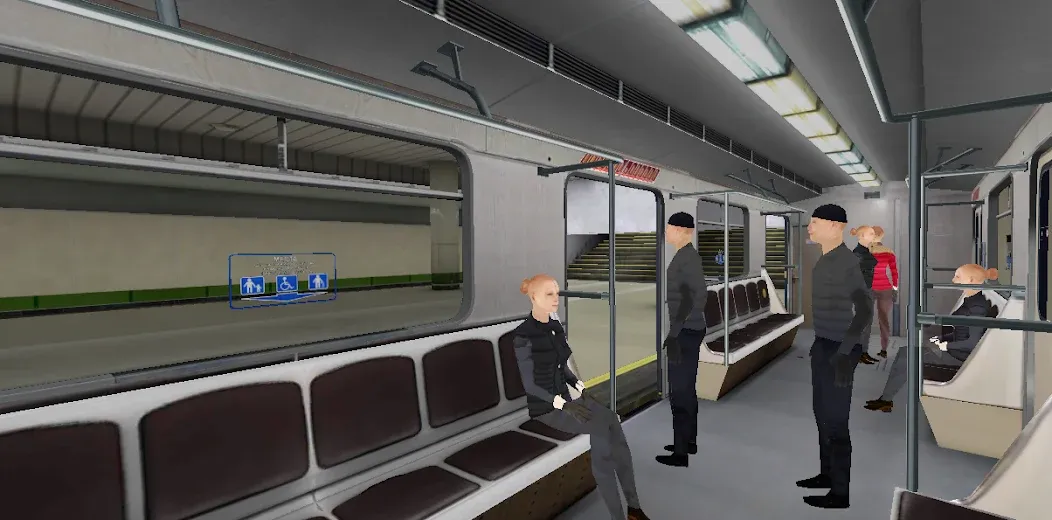 Minsk Subway Simulator  [МОД Unlocked] Screenshot 5