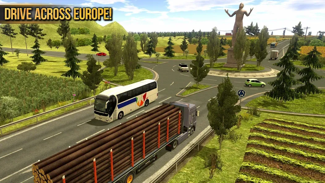 Truck Simulator : Europe  [МОД Меню] Screenshot 3