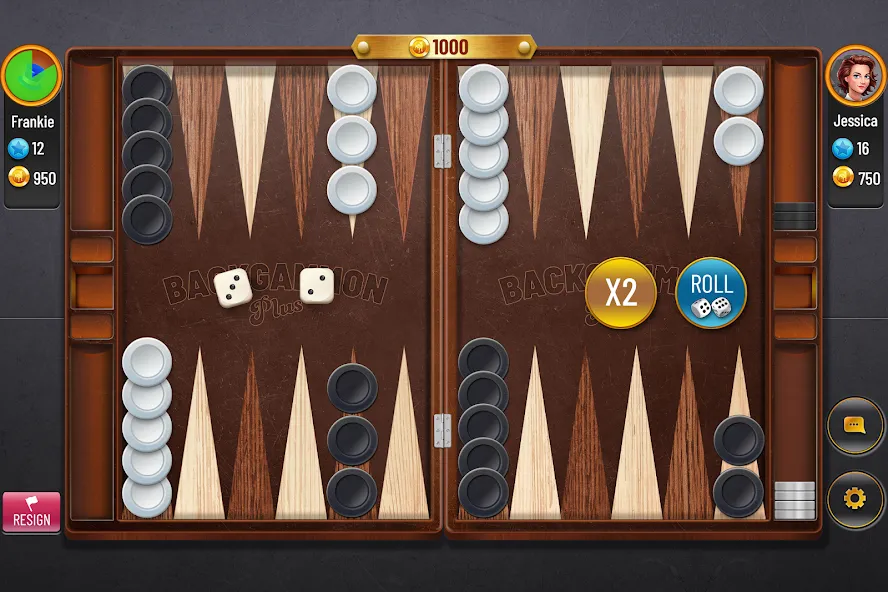 Backgammon Plus - Board Game (Бэкгаммон Плюс)  [МОД Меню] Screenshot 1