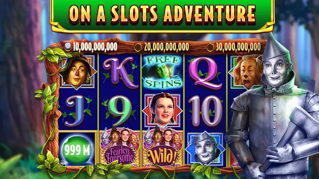 Wizard of Oz Slots Games (Волшебник из страны Оз игровой автомат)  [МОД Много монет] Screenshot 3