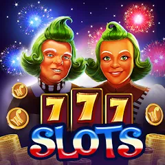 Скачать взлом Willy Wonka Vegas Casino Slots (Вилли Вонка Вегас Казино Слоты)  [МОД Много монет] на Андроид